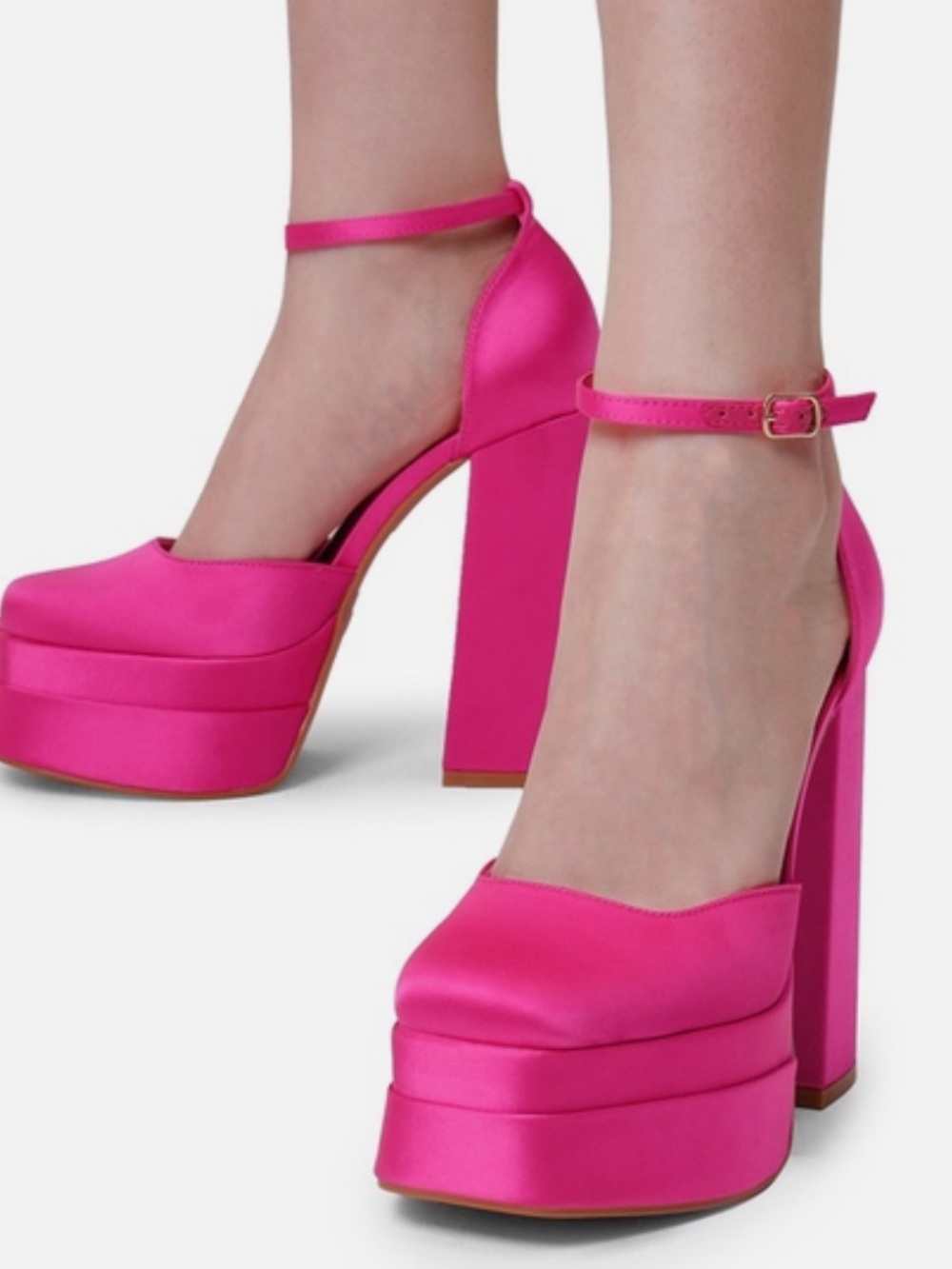✨SALE Dream Pairs Hot Pink Magenta Bright Platform Chunky Heels
Pumps barbie